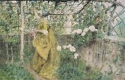 Carl Larsson The Vine Diptych USA oil painting artist